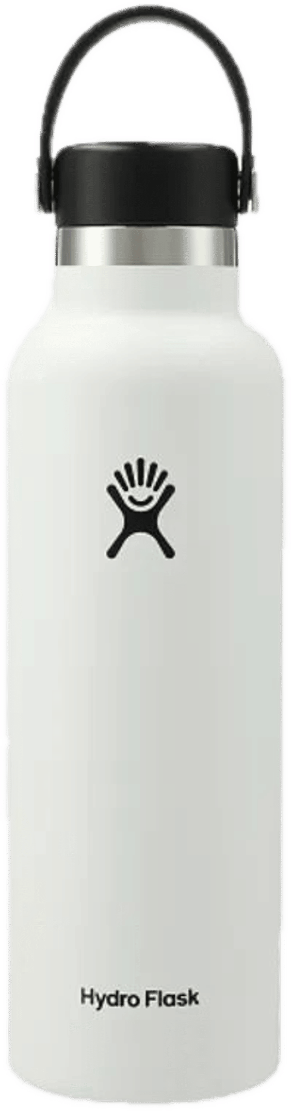 Am image of a Custom Hydro Flask® Standard Mouth With Flex Cap 21oz in White!