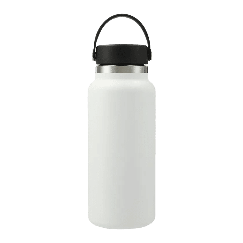 Hydro Flask Wide Mouth With Flex Cap 32oz in White