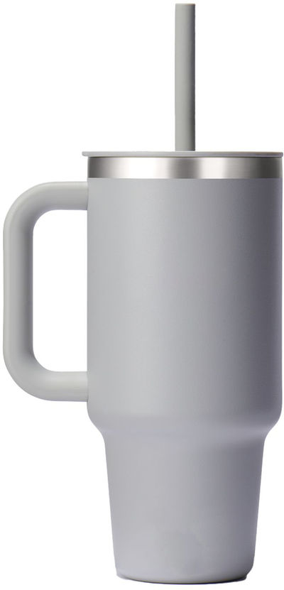 Am image of a Custom Hydro Flask All Around Travel Tumbler 32oz with Straw in Birch!