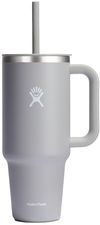 Am image of a Custom Hydro Flask All Around Travel Tumbler 40oz with Straw in Birch!