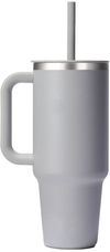 Am image of a Custom Hydro Flask All Around Travel Tumbler 40oz with Straw in Birch!