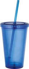 Am image of a Custom Sedici Tumbler 16oz in Blue!