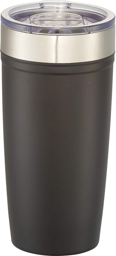 Am image of a Custom Arctic Zone Titan Thermal HP Copper Tumbler 20oz in Black!