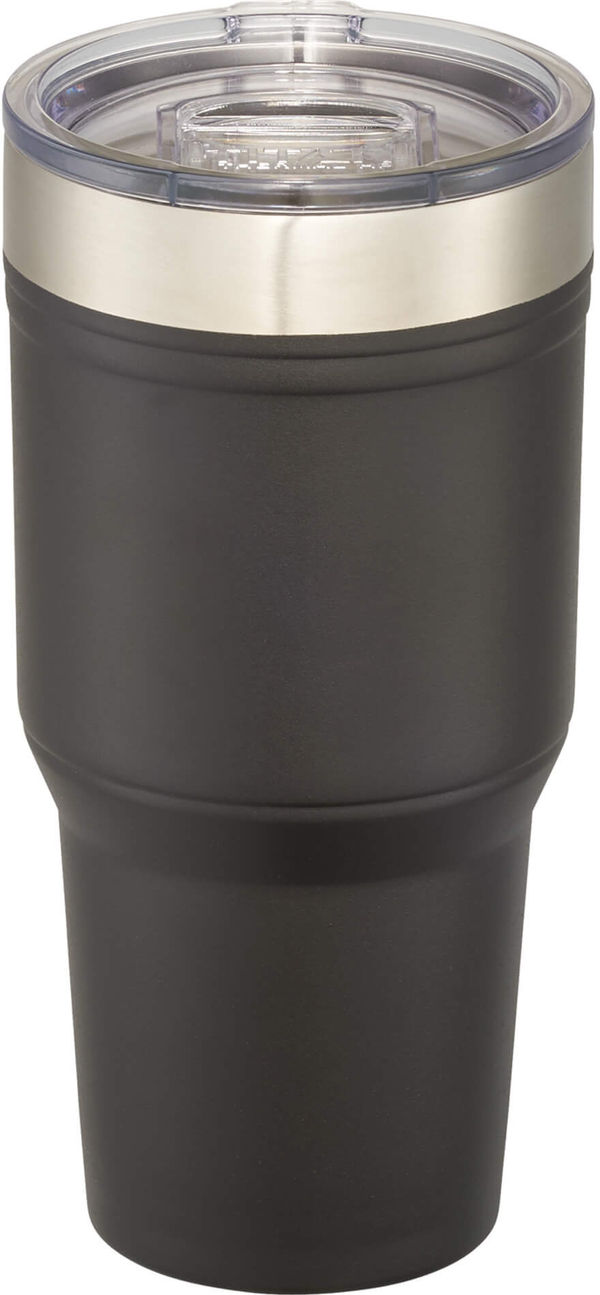 Am image of a Custom Arctic Zone Titan Thermal HP Copper Tumbler 30oz in Black!