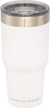 Am image of a Custom Arctic Zone Titan Thermal HP Copper Tumbler 30oz in White!