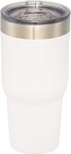 Am image of a Custom Arctic Zone Titan Thermal HP Copper Tumbler 30oz in White!
