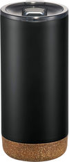 Am image of a Custom Valhalla Copper Vacuum Insulated Tumbler 16oz in Black!