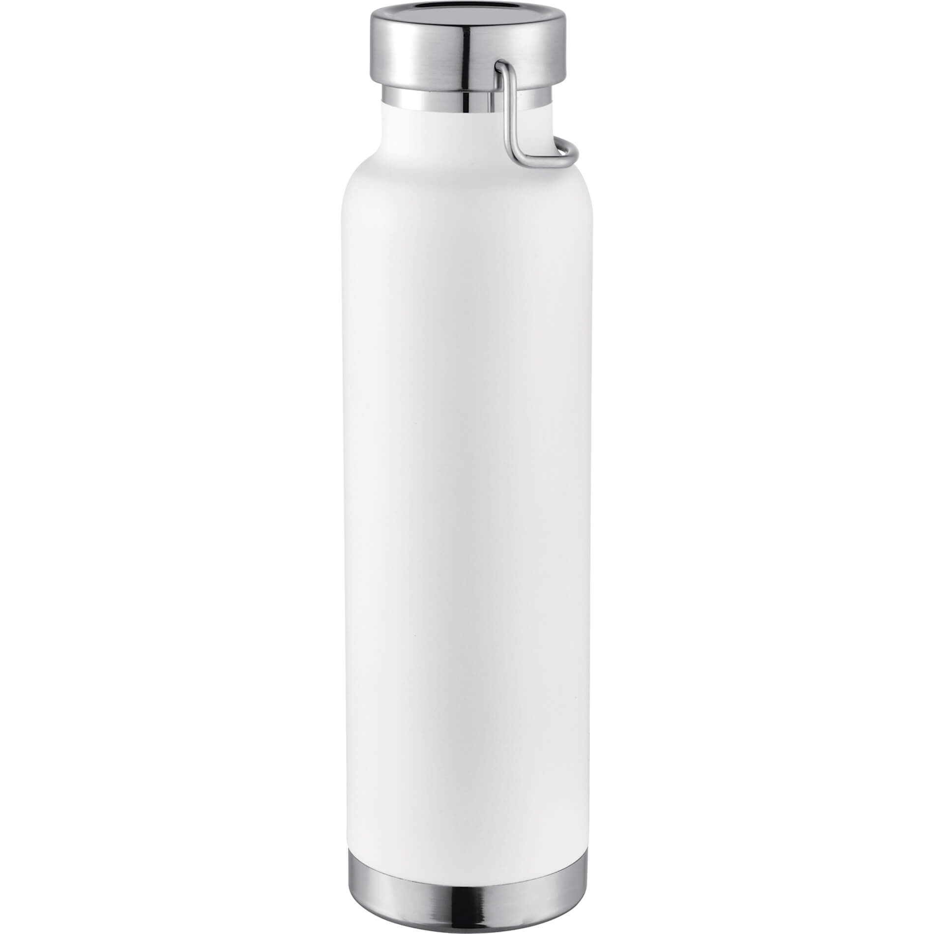 Thor Copper Vacuum Insulated Bottle 22oz in White