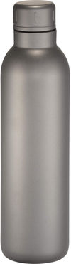 Am image of a Custom Thor Copper Vacuum Insulated Bottle 17oz in Grey!