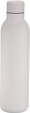 Am image of a Custom Thor Copper Vacuum Insulated Bottle 17oz in White!