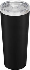 Am image of a Custom Thor Copper Vacuum Insulated Tumbler 22oz in Black!