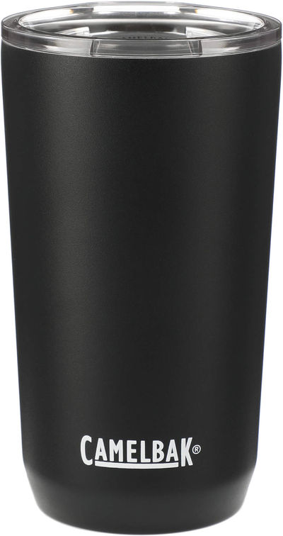 Am image of a Custom CamelBak Tumbler 16oz in Black!