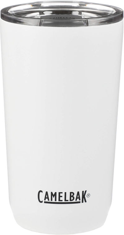 Am image of a Custom CamelBak Tumbler 16oz in White!