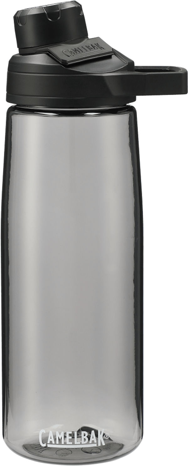 Am image of a Custom CamelBak Chute® Mag 25oz Bottle Tritan™ Renew in Charcoal!