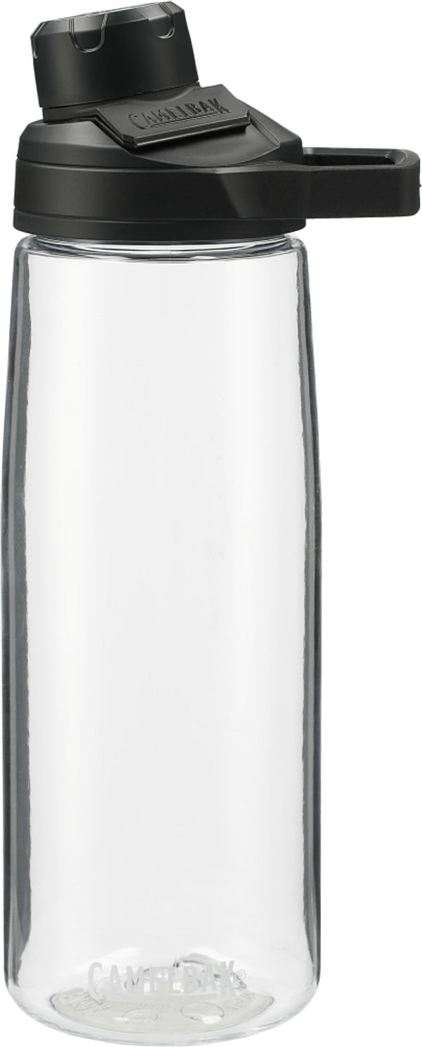 Am image of a Custom CamelBak Chute® Mag 25oz Bottle Tritan™ Renew in Clear!