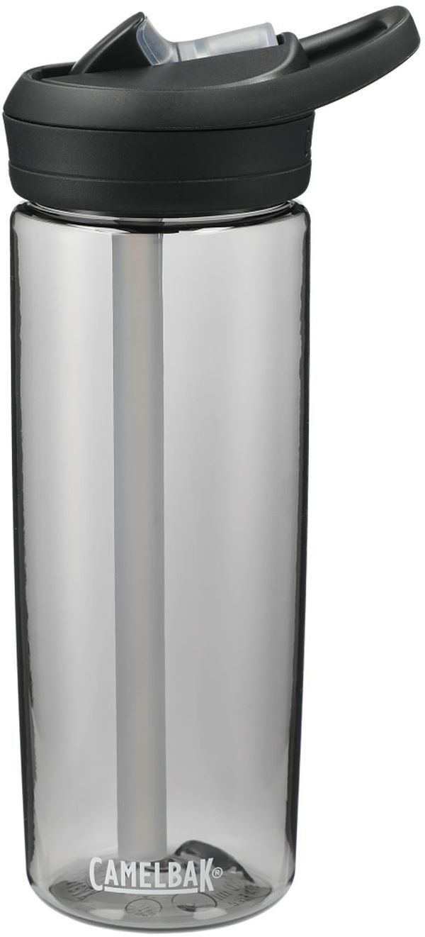 Am image of a Custom CamelBak Eddy® 20oz Bottle Tritan™ Renew in Charcoal!