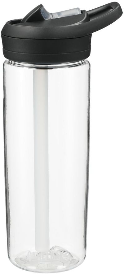 Am image of a Custom CamelBak Eddy® 20oz Bottle Tritan™ Renew in Clear!