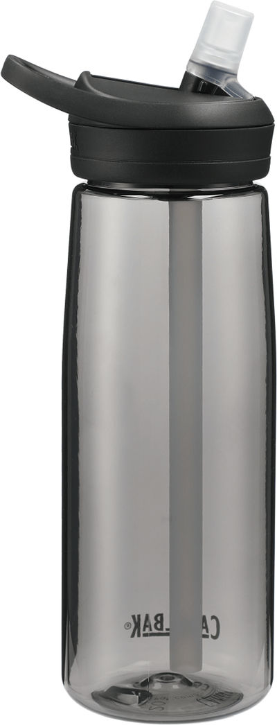 Am image of a Custom CamelBak Eddy® 25oz Bottle Tritan™ Renew in Charcoal!