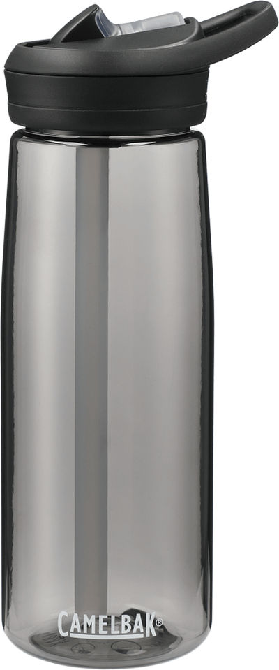 Am image of a Custom CamelBak Eddy® 25oz Bottle Tritan™ Renew in Charcoal!