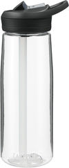 Am image of a Custom CamelBak Eddy® 25oz Bottle Tritan™ Renew in Clear!