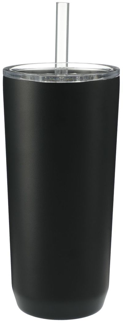 Am image of a Custom CamelBak Straw Tumbler 20oz in Black!