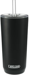 Am image of a Custom CamelBak Straw Tumbler 20oz in Black!