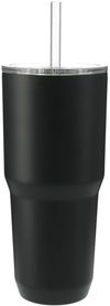 Am image of a Custom CamelBak Straw Tumbler 30oz in Black!