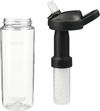 Am image of a Custom CamelBak Eddy 20oz with Tritan™ Renew LifeStraw in Clear!