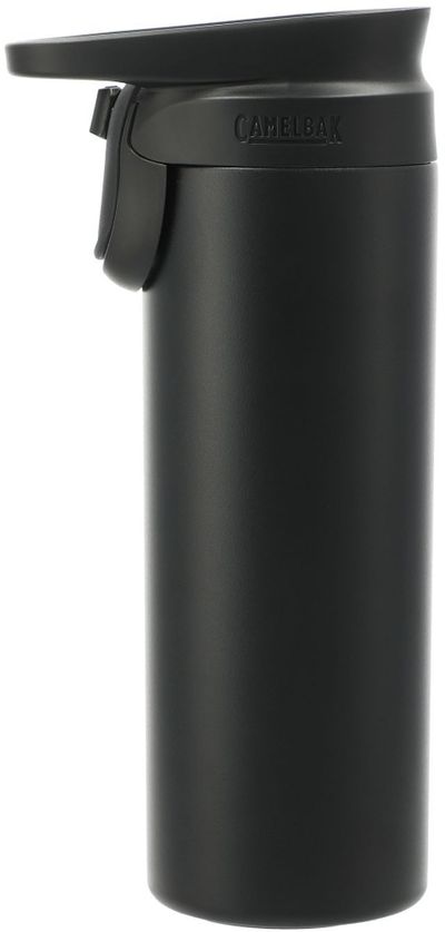 Am image of a Custom CamelBak Forge Flow 16oz in Black!