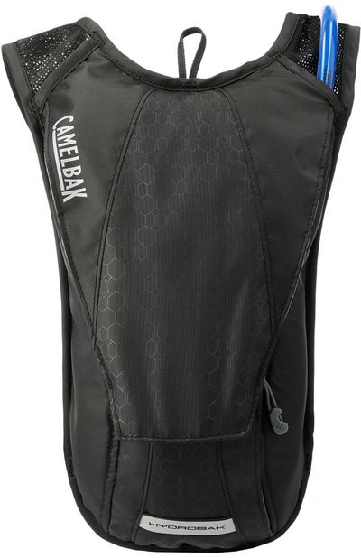 Am image of a Custom CamelBak EcoHydrobak in Black/Graphite!
