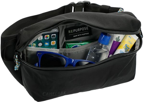 An image of a Custom CamelBak RPET Pivot Belt Sling!
