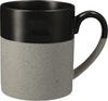 Am image of a Custom Otis Ceramic Mug 15oz in Grey!