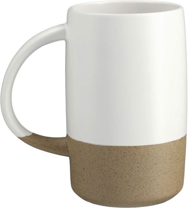 Am image of a Custom RockHill Ceramic Mug 17oz in White!