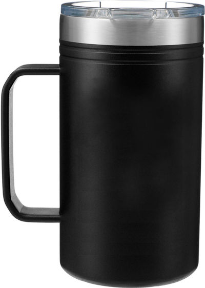 Am image of a Custom Arctic Zone Titan Thermal HP Copper Mug 24oz in Black!
