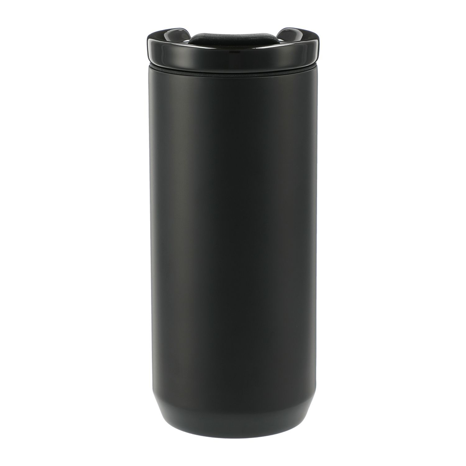 Seneca Tumbler 16oz with Ceramic Lid and Lining in Black