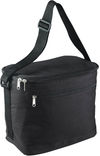 Am image of a Custom Liberty Bags 12 Pack Cooler in Black!