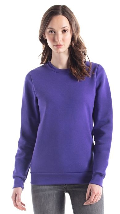 Jerico Crewneck Sweatshirt in Purple