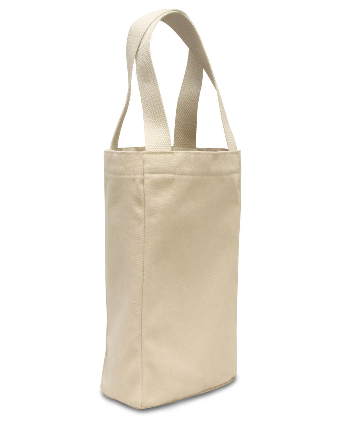 Liberty Bags Double Bottle Wine Tote in Natural