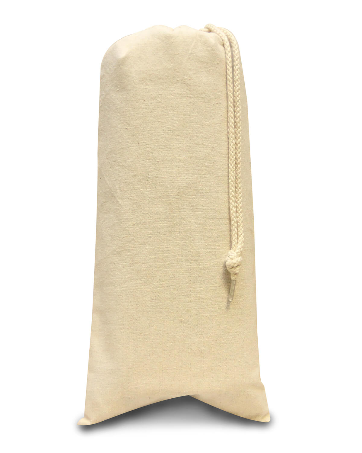 Liberty Bags Drawstring Wine Tote in Natural