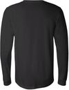 Am image of a Custom Bella and Canvas Jersey Long Sleeve T Shirt in Black!