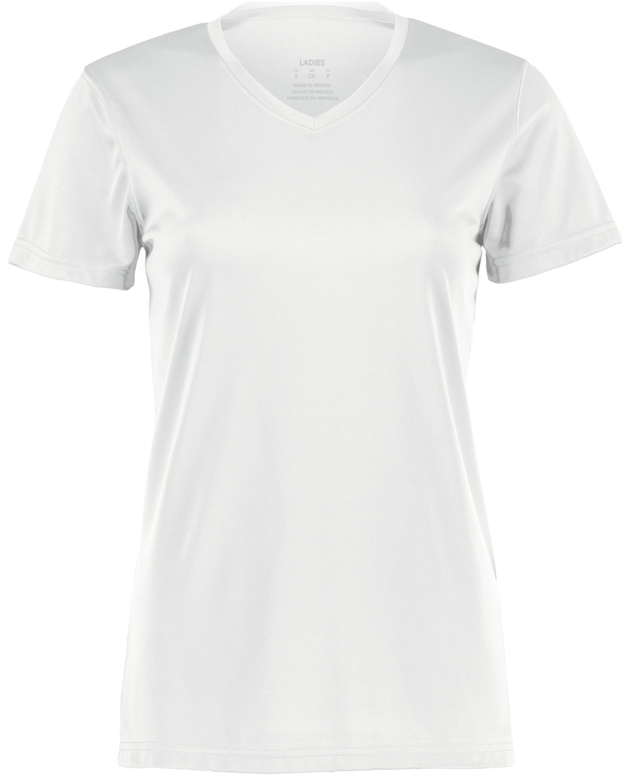 Augusta Ladies Nexgen Wicking Tee in White