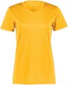 Am image of a Custom Augusta Ladies Nexgen Wicking Tee in Gold!