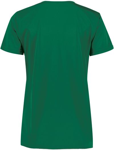 Am image of a Custom Augusta Ladies Nexgen Wicking Tee in Dark Green!