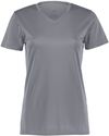 Am image of a Custom Augusta Ladies Nexgen Wicking Tee in Graphite!