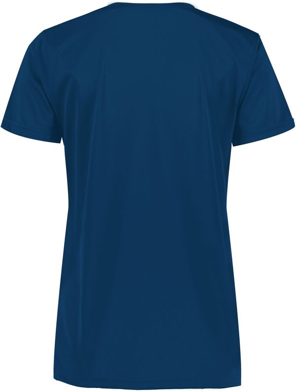 Am image of a Custom Augusta Ladies Nexgen Wicking Tee in Navy!