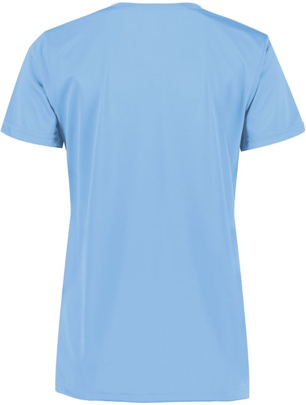 An image of a Custom Augusta Ladies Nexgen Wicking Tee in Columbia Blue!