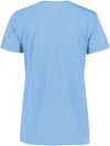 An image of a Custom Augusta Ladies Nexgen Wicking Tee in Columbia Blue!