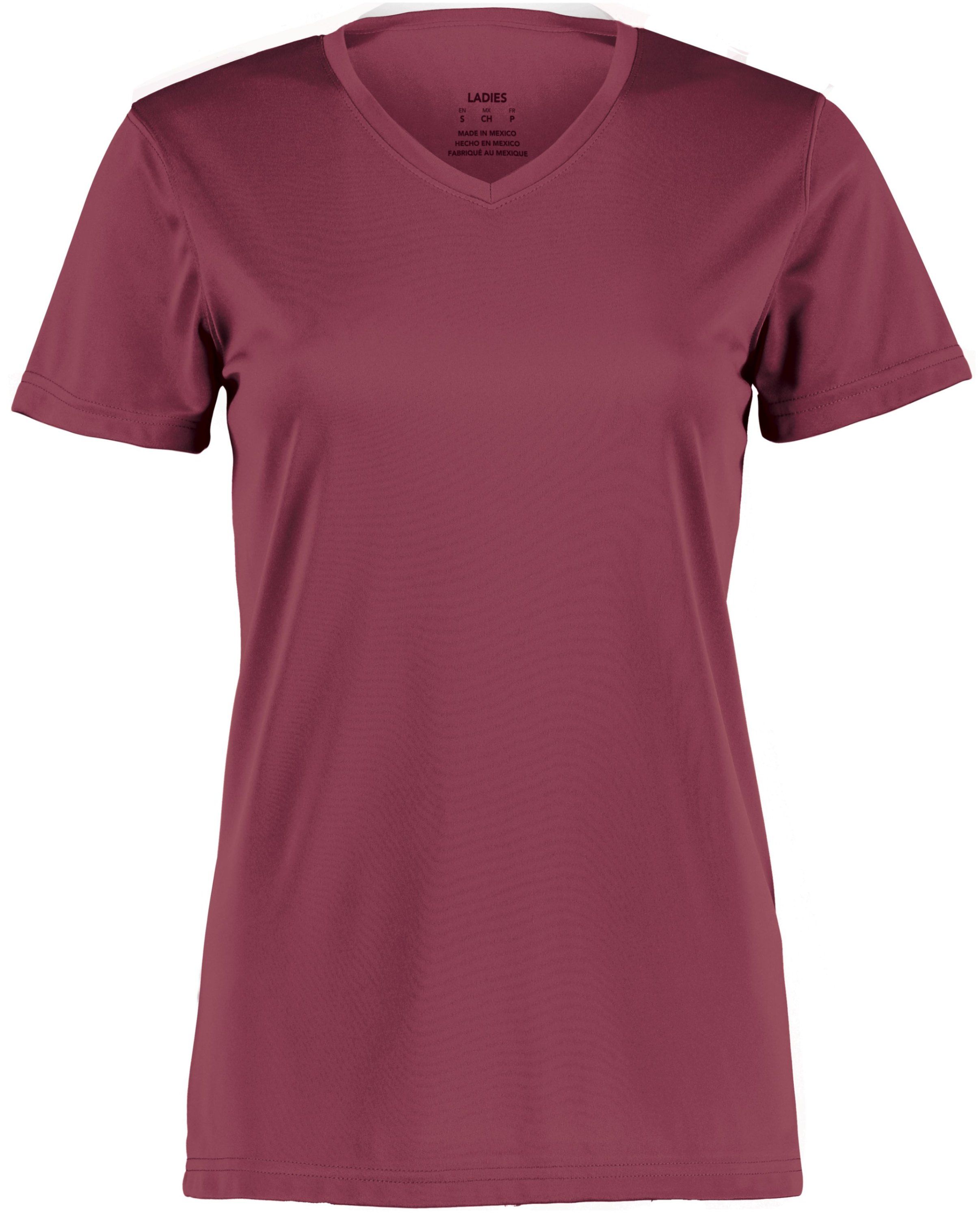Augusta Ladies Nexgen Wicking Tee in Maroon