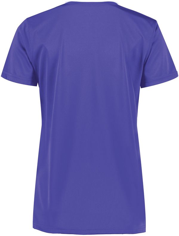 Am image of a Custom Augusta Ladies Nexgen Wicking Tee in Purple!