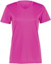 Am image of a Custom Augusta Ladies Nexgen Wicking Tee in Power Pink!